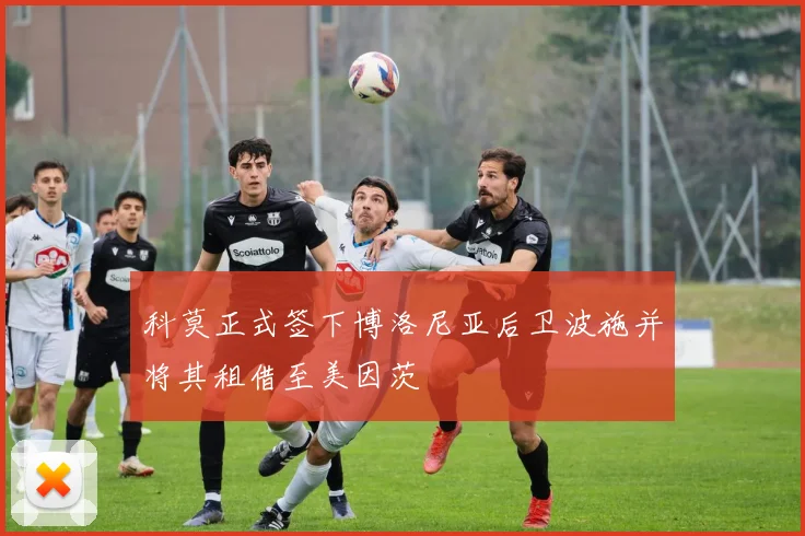 科莫正式签下博洛尼亚后卫波施并将其租借至美因茨